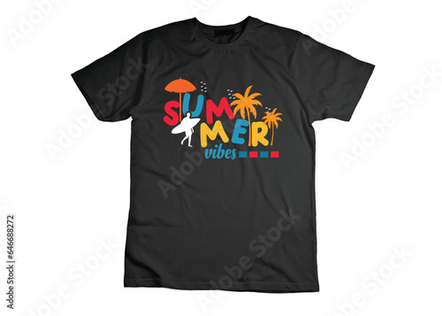 summer surfing t shirt
