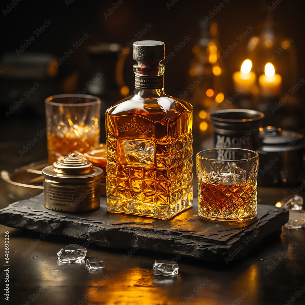 bottle of whiskey bottle of whiskey