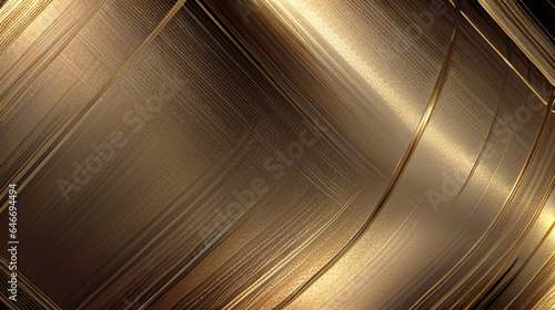 Sleek Golden Curves Flowing on a Smooth Gradient - An Abstract Interpretation of Luxury and Motion, ImageTitle, GoldFlow, AbstractLuxury, GradientBackground, SmoothTexture, ModernDesign photo