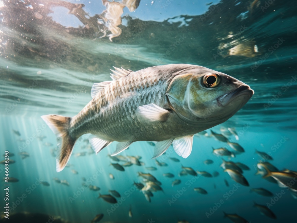 fish in the water fish in the water