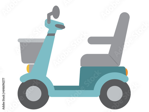 電動カートのイラスト