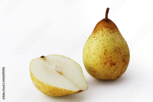 pear on a white background