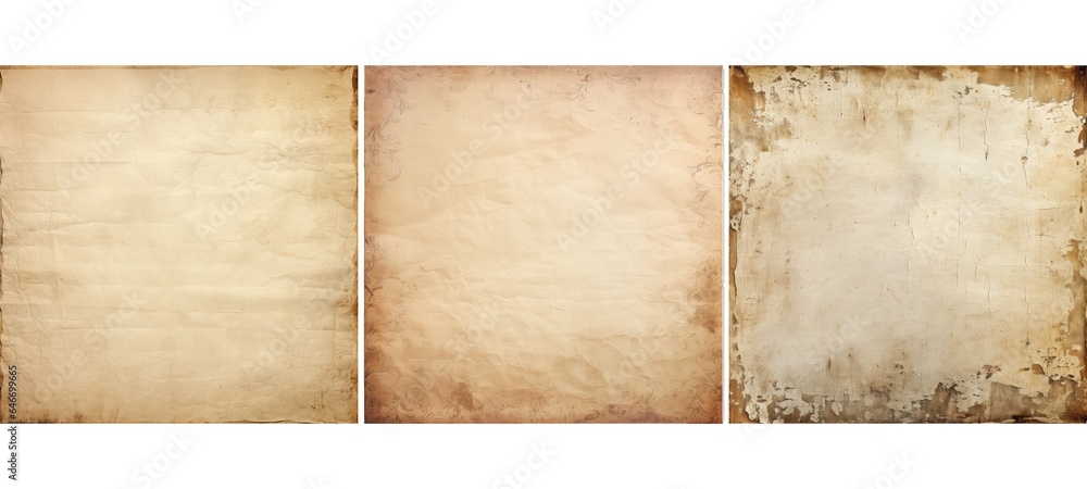 cardboard vintage sheet of paper background texture illustration page retro, letter blank, aged antique cardboard vintage sheet of paper background texture