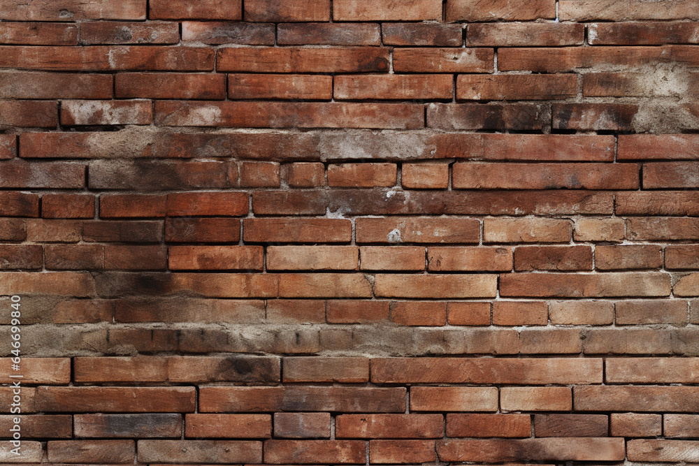 brick classic worn repairs architectural interior background wall texture pattern seamless