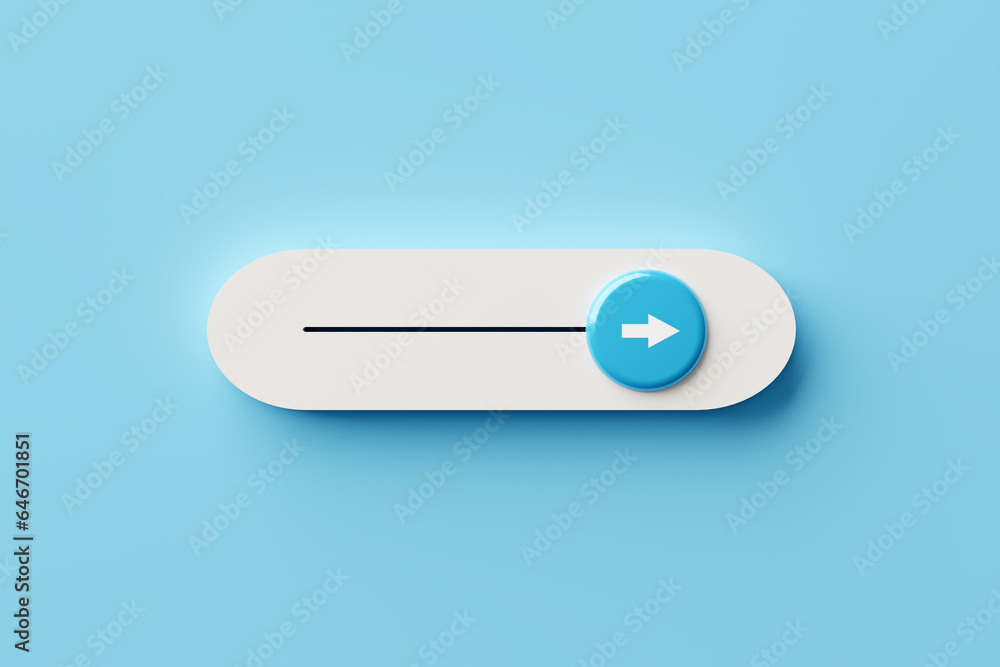 Next level or step in business or education concept. On and off toggle switch button with the word next. Next level or step in business or education concept. On and off toggle switch button with the word next.