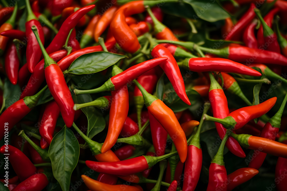 Vibrant Fresno Chili Pepper