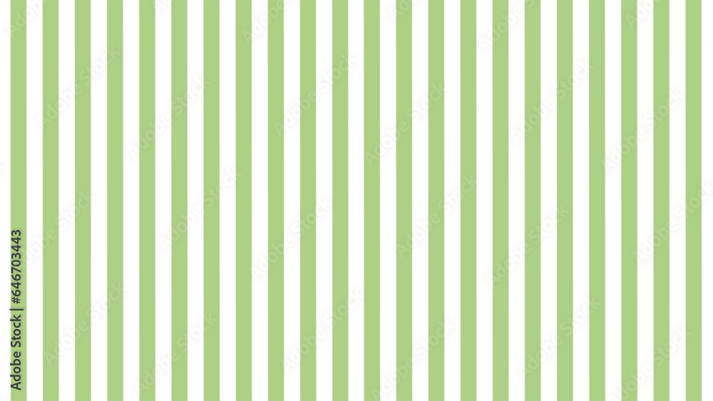 Obraz premium Green and white vertical stripes background