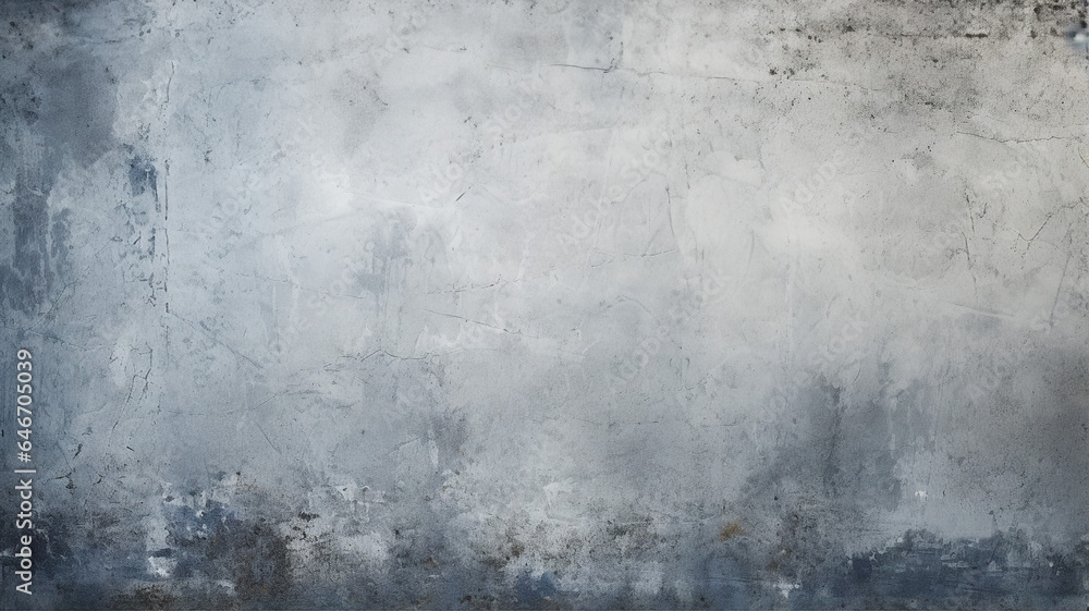 Grey concrete wall texture, light blue abstract background