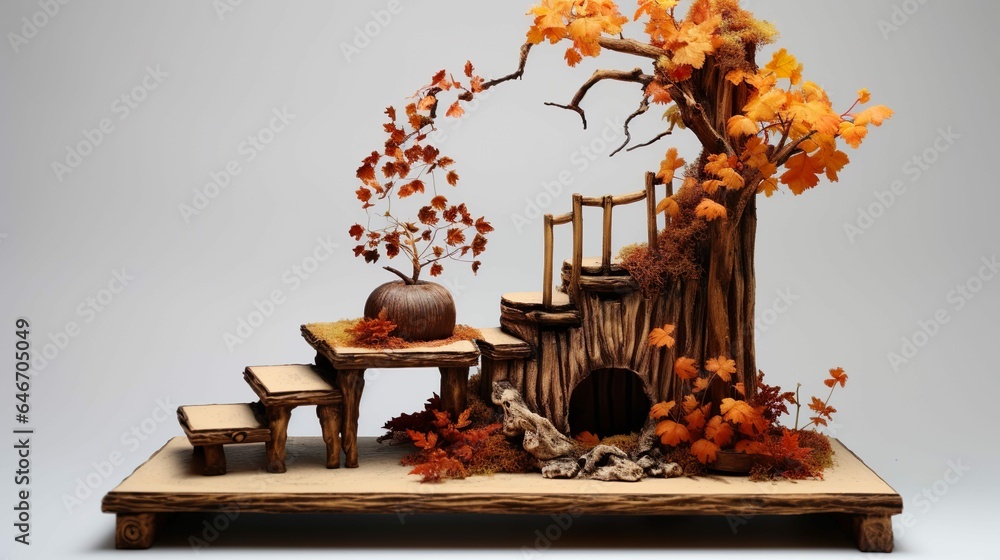 Fall Leaves Decoration Background Image Fall Leaves Decoration Background Image
