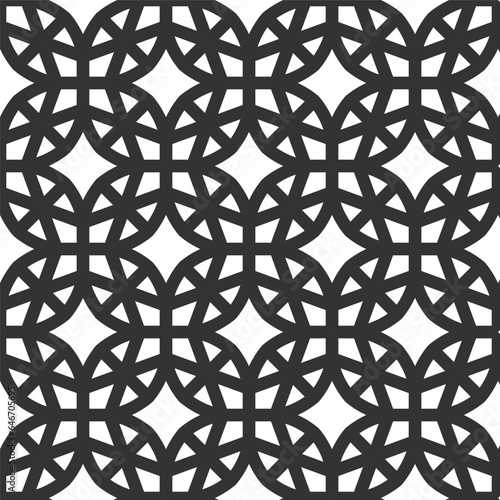 Arabic style pattern background illustration