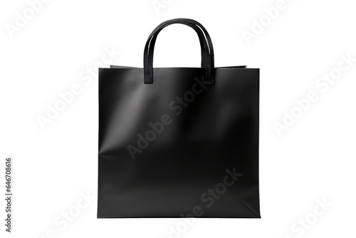 Clear Fashionable Carryall Isolated on Transparent Background Generative AI