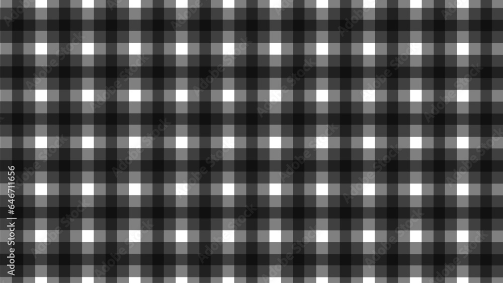 Black plaid fabric texture as a background Black plaid fabric texture as a background