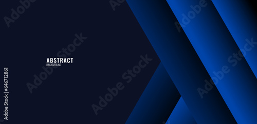 Dark blue gradient modern vector abstract background. Perfect for posters, flyers, websites, covers, banners, advertisements, etc.