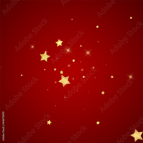 Magic stars vector overlay.  Gold stars scattered