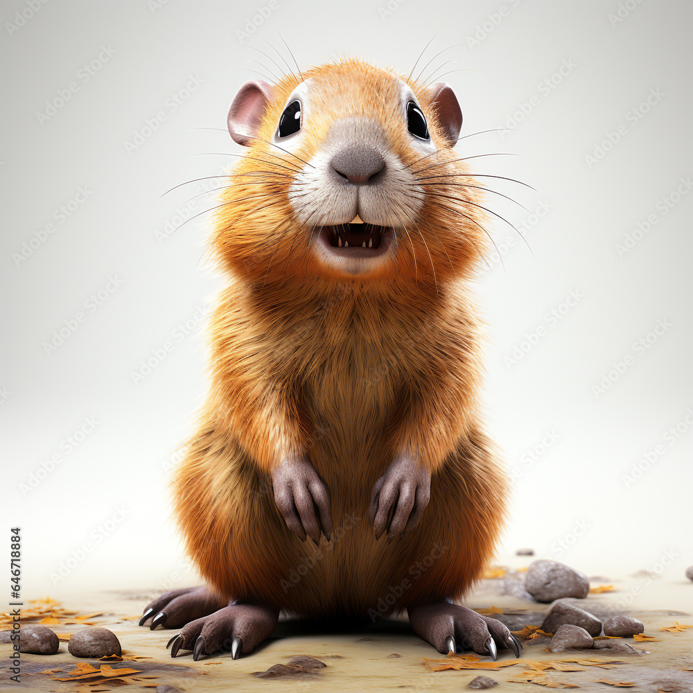 3d cartoon cute capybara 3d cartoon cute capybara