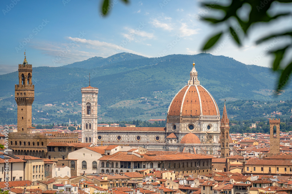 Italy. Florence Cathedral in a sunny day