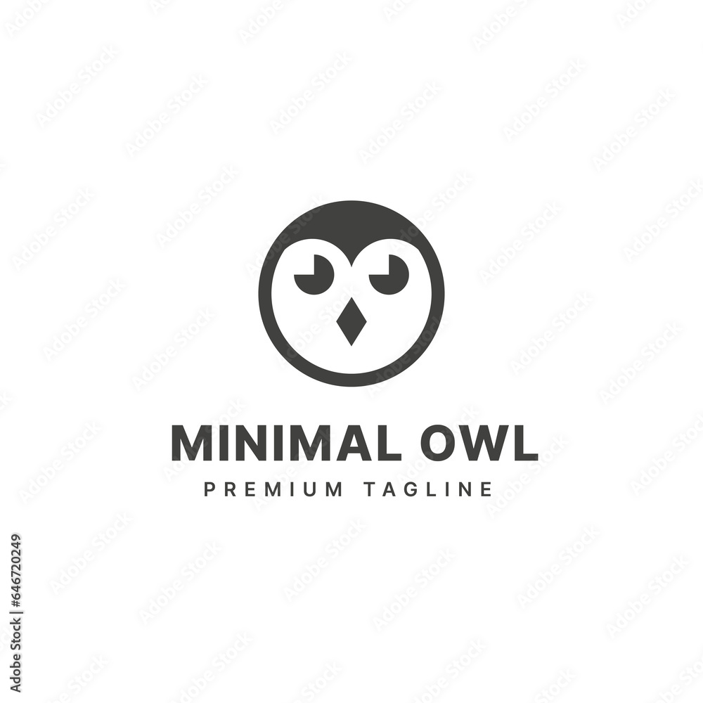 OWL Logo Design Icon Vector OWL Logo Design Icon Vector