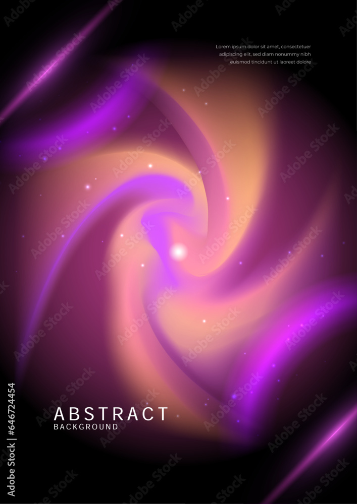 Obraz premium Colorful vector gradient abstract background