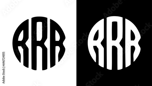R logo Illustration, R logo in circle, R geometric logo