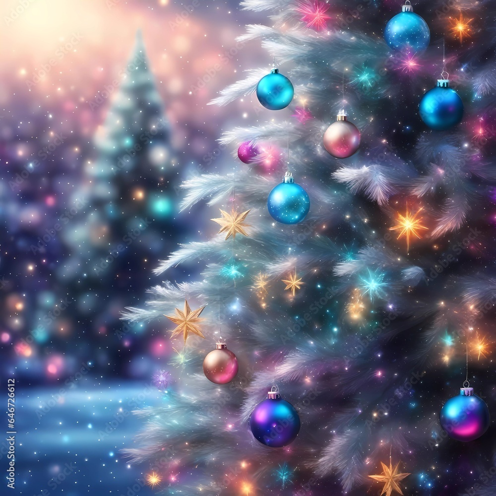 christmas tree with lights christmas tree with lights