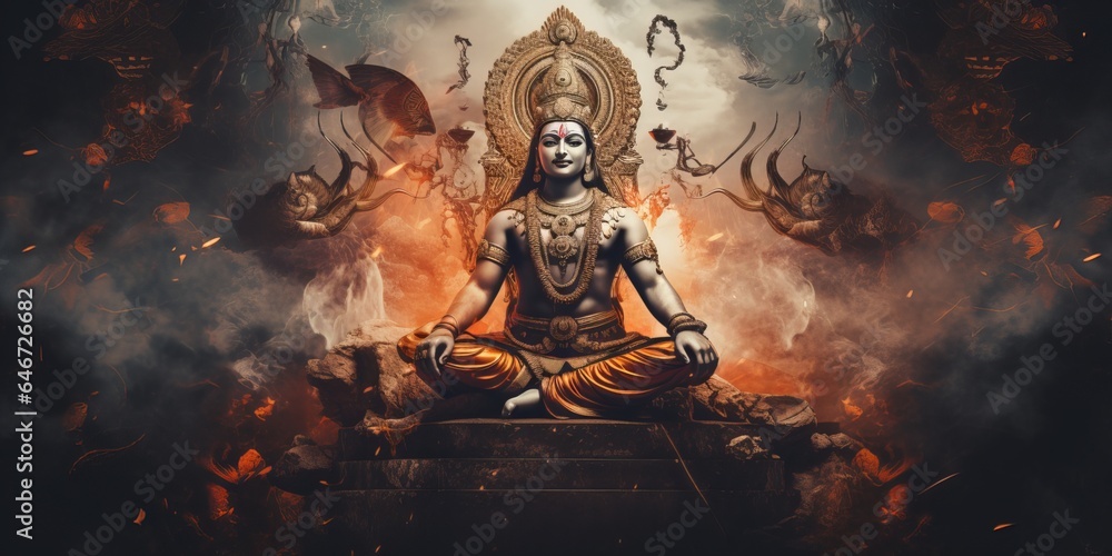 Spiritual Splendor: Vibrant Images Depicting Hinduism in Culture and Religion