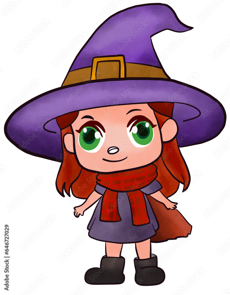 Witch halloween concept Witch halloween concept