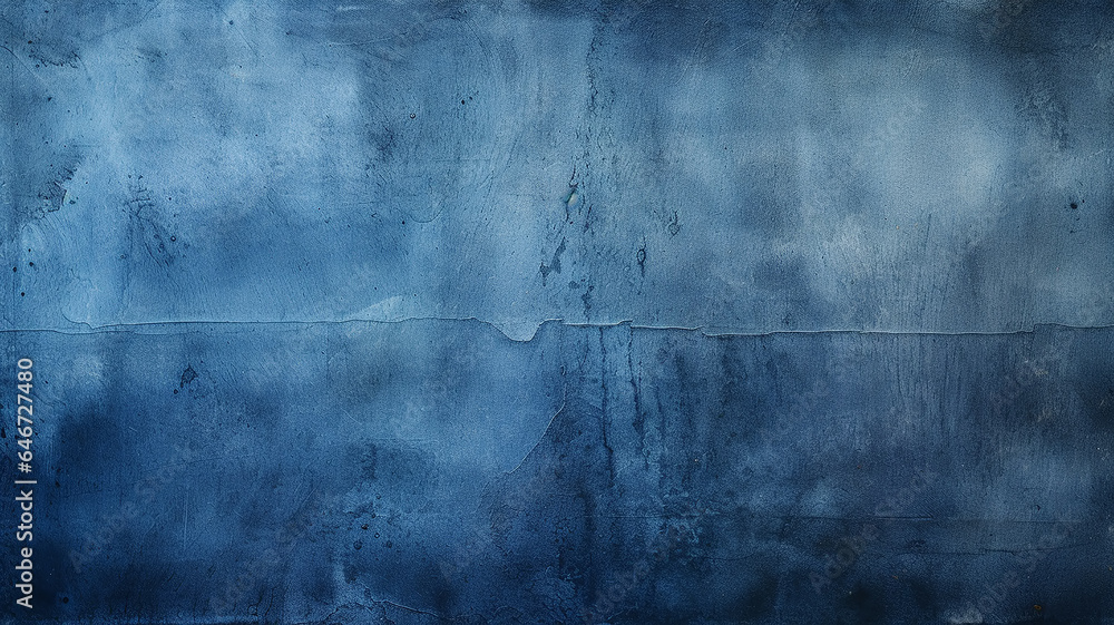 Obraz premium wall background texture blue concrete plaster vintage copy space background