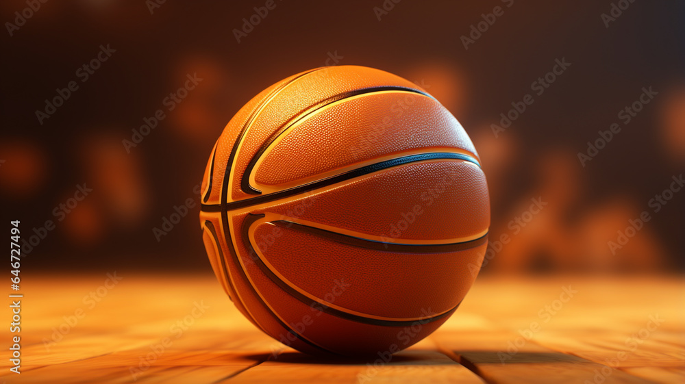 basketball ball on wooden table basketball ball on wooden table
