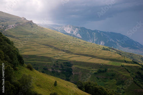 Caucasus mountains in Dagestan