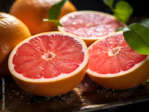 Organic Grapefruit Slice