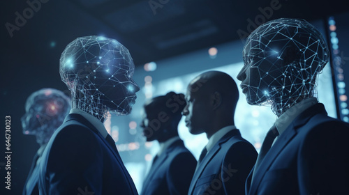 Sztuczna inteligencja w cyfrowej transformacji biznesu - Artificial intelligence in digital business transformation - AI Generated