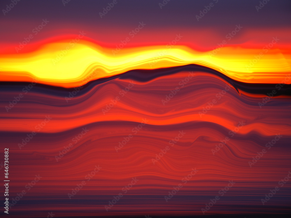 abstract sunset background
