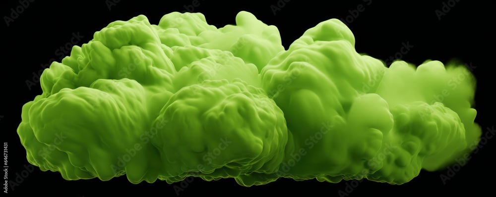 Fototapeta premium Green cloud