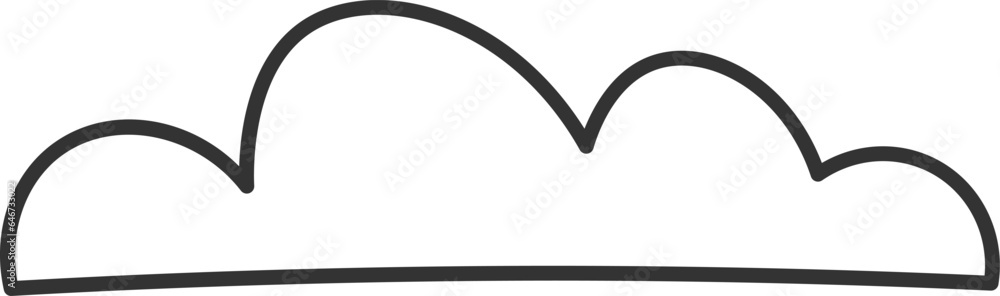 Sky Cloud Outline Sky Cloud Outline