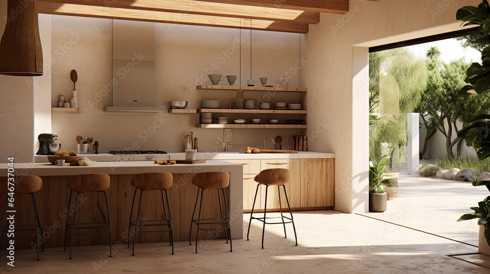 Fototapeta premium kitchen interior
