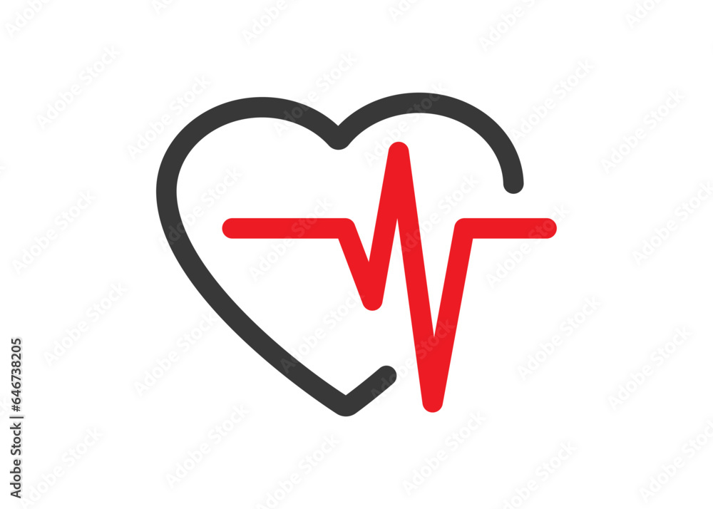 Healthcare line icon. Clipart image isolated on white background Healthcare line icon. Clipart image isolated on white background