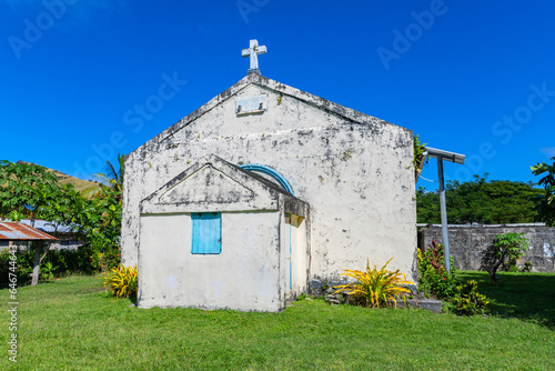 Old chapel in a village near Nadi photo