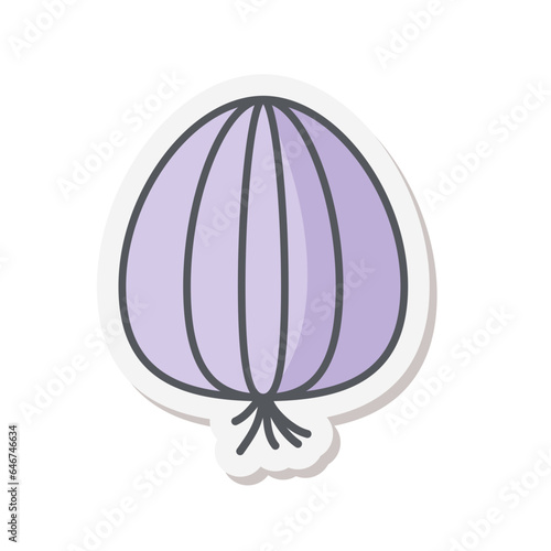 Red onion Healthy Vegetable Vegetarian Ingredients Sticker Bullet Journal