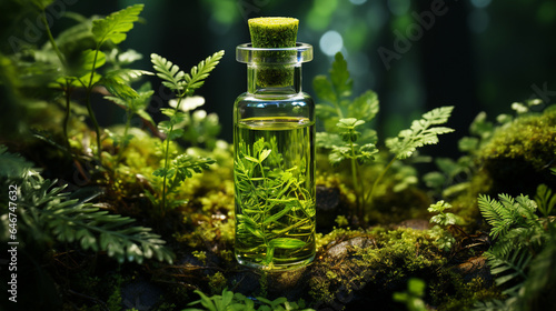 oil with herbs UHD wallpaper Stock Photographic Image