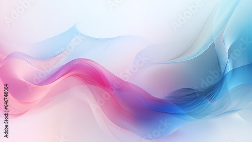 light soft color wave line on white background abstract in motion background