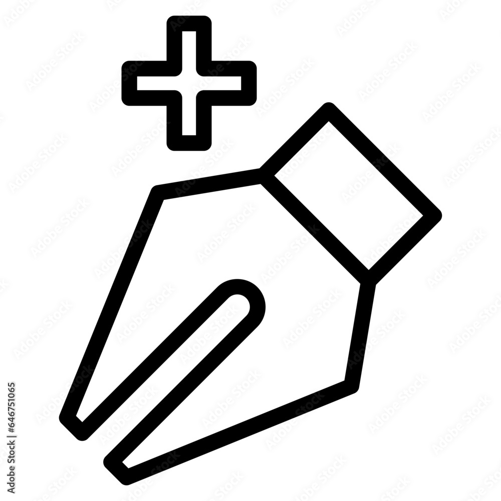 ink pen line ink pen line