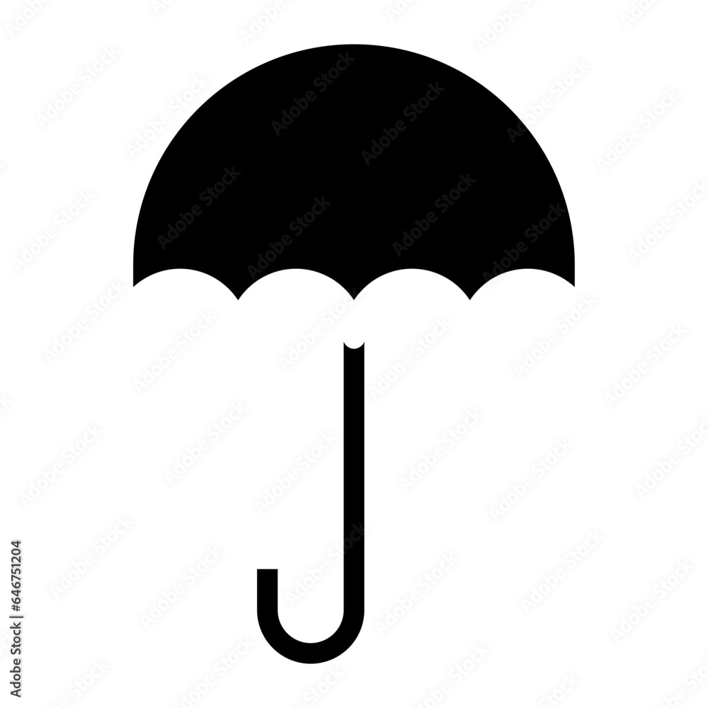 umbrella glyph 