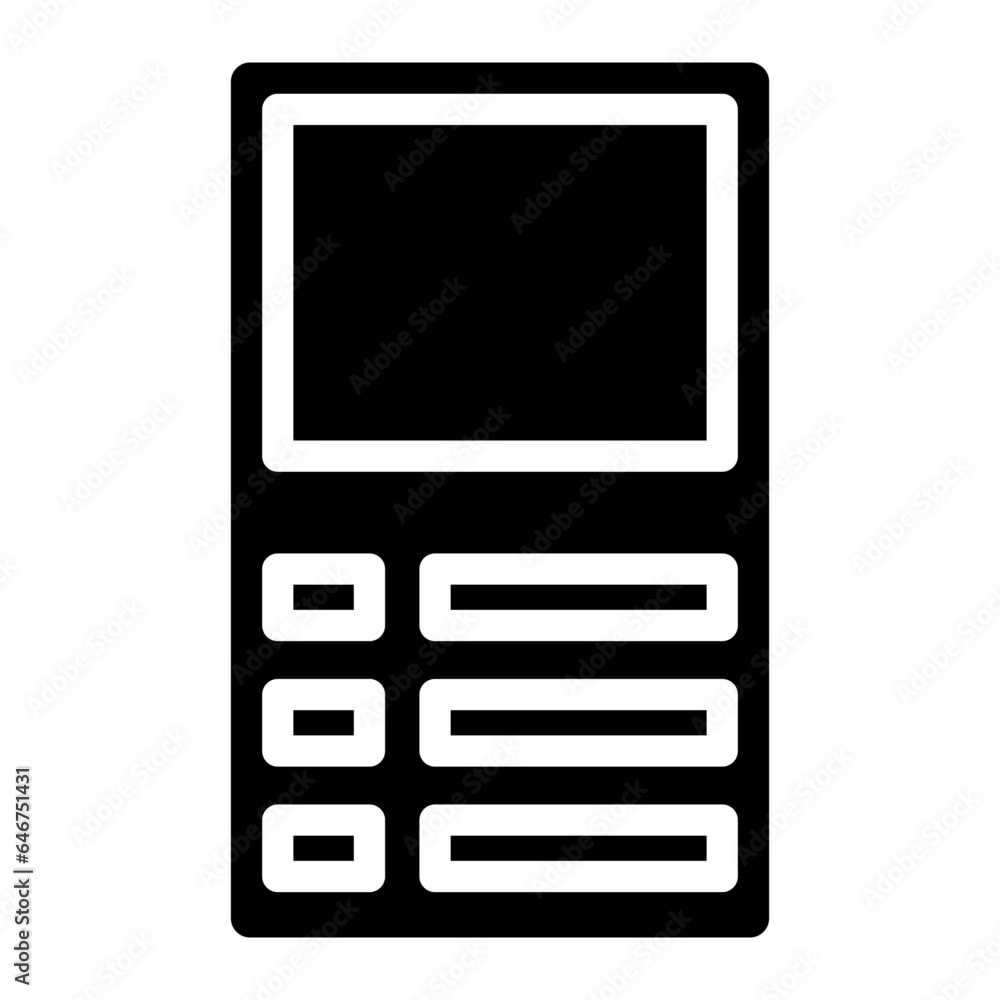 walkie talkie glyph walkie talkie glyph
