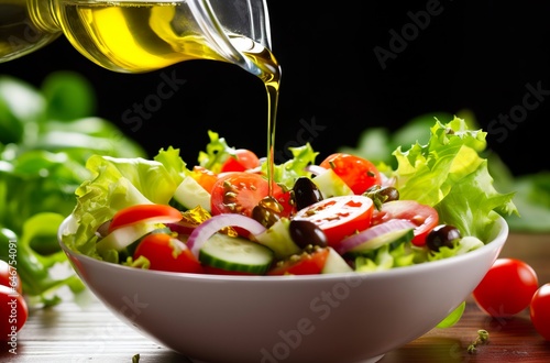 health benefits of healthy salad, in the style of precise detailing, smooth and shiny. 