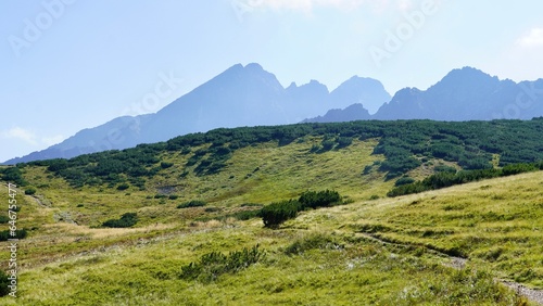 mountains in the mountains, Tatrzański Park Narodowy Zakopane, mountains view góry panorama Tatr 