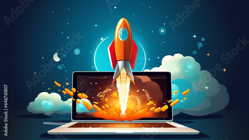 rocket laptop start speed 3d technology