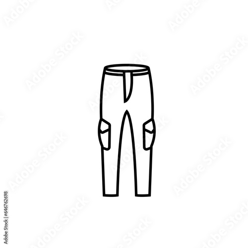 Pent icon vector