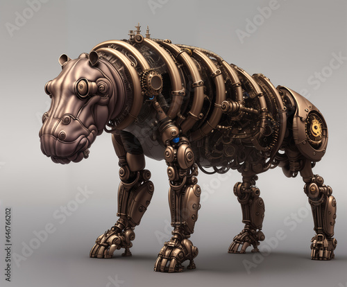 Biomechanical Hippopotamus....