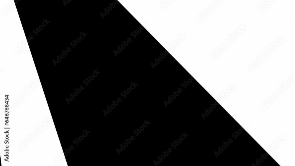 Abstract background with black and white stripes.Seamless loop video.Monochrome pattern. Abstract background with black and white stripes.Seamless loop video.Monochrome pattern.