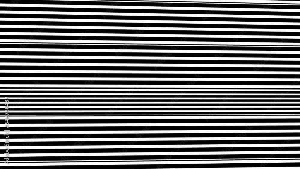 Abstract background with black and white stripes.Seamless loop video.Monochrome pattern. Abstract background with black and white stripes.Seamless loop video.Monochrome pattern.